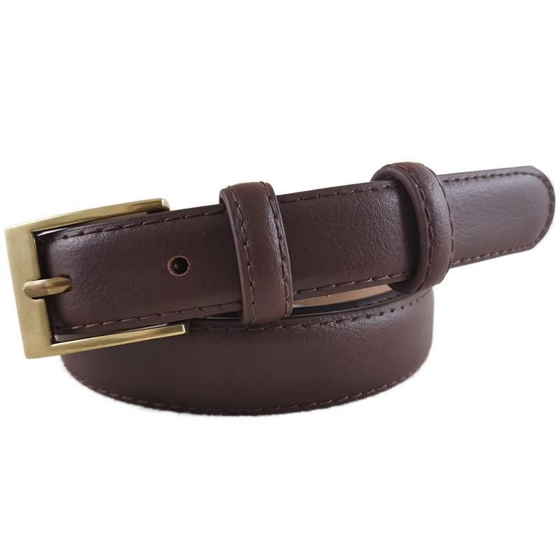 Genuine Leather Womens Belt With Alloy Buckle For Casual Denim Jeans