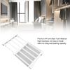 Closet Tension Shelf Expandable Nail   Cabinet Divider Storage Rack for Wardrobe Cupboard