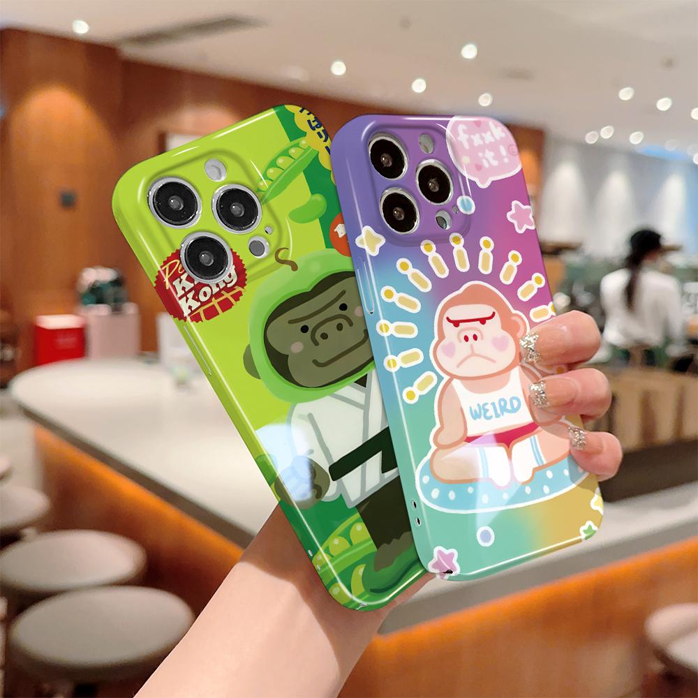 All-inclusive Film Handyhülle Cartoon Mode Design Hartschale Vollabdeckung Kameraschutzhülle für OPPO A60 A96 Reno12 Realme C53 C75