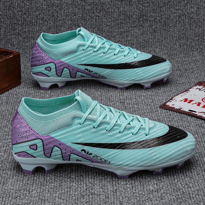 Football Shoes Men's and Women's Broken Nails Student Adult Training Artificial FG Spike Sneakers Professional Low-top Indoor and Outdoor