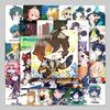 60 Cute Genshin Impact Graffiti Stickers: Waterproof Cartoon Decals for Water Bottles, Phones, and Luggage