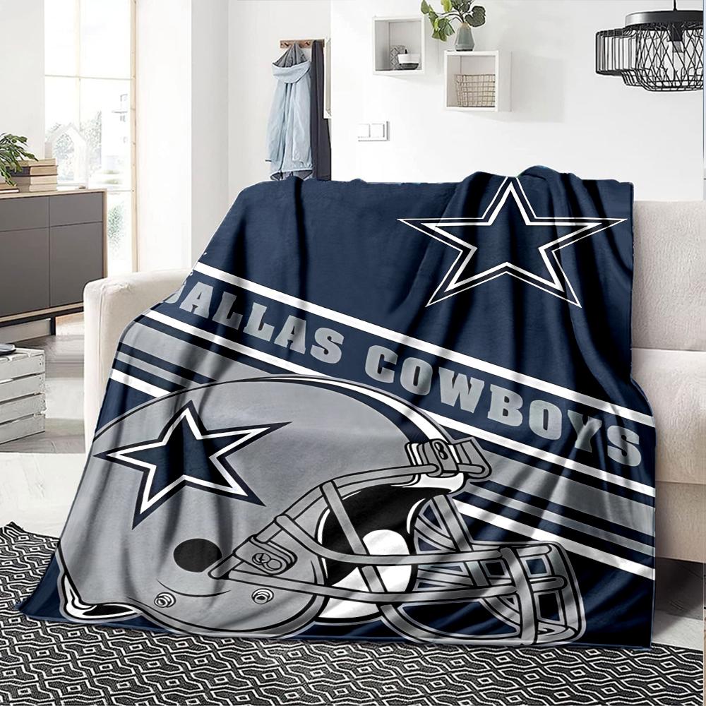 1pc Blanket - Dallas Cowboys Print Design,Lightweight Blanket for Sofa,Bed- Soft &Warm,Gift for All Seasons