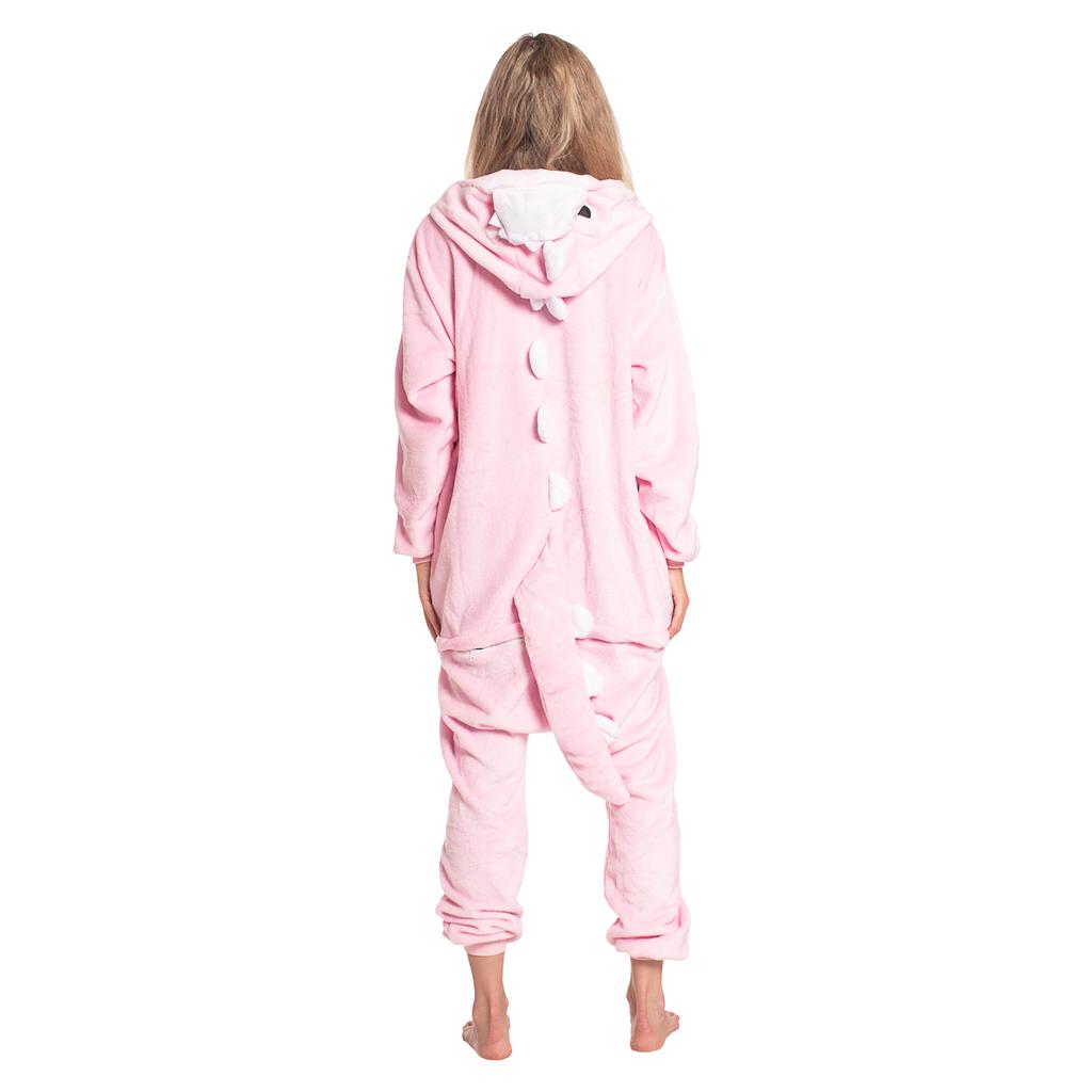 Piżama damska kombinezon kigurumi onesie kostium dinozaur różowy 165-175 l