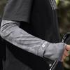 2-Piece Set (1 Left-Handed + 1 Right-Handed) Loose-Fit Sun Protection Arm Sleeves for Men and Women, Summer Ice Silk