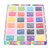 24 Colors Ink Pad Coloured Children Painting Accessory Finger Painting Stamp Pad