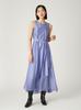 Clear Line Dress FWFO254261 BLU 1 Semi-sheer