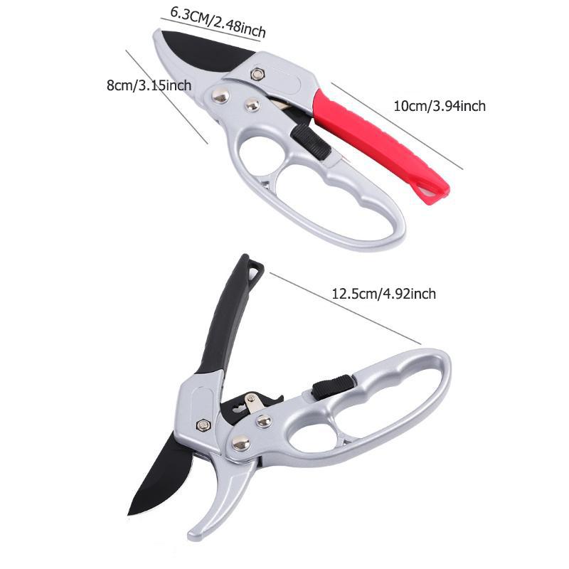 Foarfece de grădinărit cu oțel carbon ridicat, tăietor, foarfece pentru plante de grădinărit, foarfece pentru ramuri, unelte de tăiat