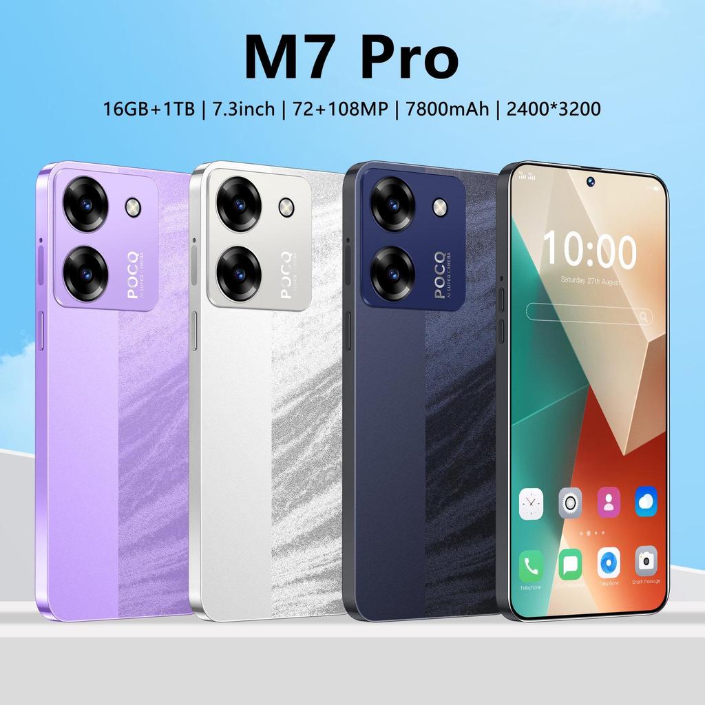 M7 Pro Smartphone: High-End Android, 16 GB RAM, 1 TB Speicher