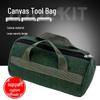 Large Capacity Canvas Tool Bag for Electricians - Wrench & Tool Storage