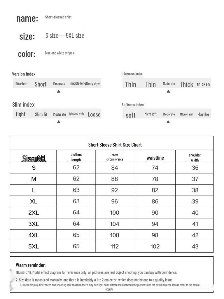 Women's Elastic Non-Iron Blue Striped Short Sleeve Office Shirt