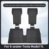 For 6-Seater Tesla Model YL Car Seat Cushion, Model Y L Front and Rear Seat Cushion, Seat Back Cushion, Seat Protection Cushion