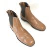 England Made/STUART/Goodyear Welt Leather Side Gore Boots/9/27.5/Brown/BROWN/Vintage Shoes(USED)