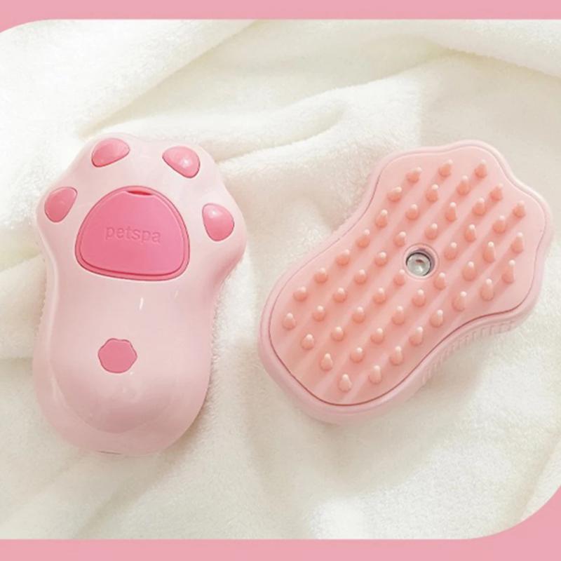3 In 1 Pet Brush Cat Steam Brush Comb Dog Brush Electric Spray Cat Hair Brushes Massage Pet Grooming Hair Removal Combs