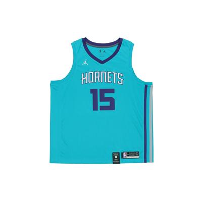 Kemba Walker #15 Hornets Fan Edition Basketball Vest Men Tops Blue 864463-428