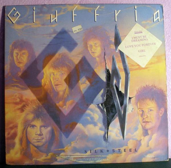 

LP Record GIUFFRIA - Silk + Steel MCA5742 MCA Records, Ca 1986 US Rock Used