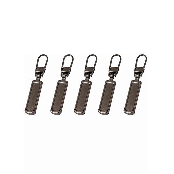 5 Pcs Zipper Slider Puller Universal Replacement Zipper Puller Instant Zipper Repair Kit for Broken Buckle DIY Craft Sewing Accessoriy