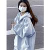 Women's Oversized Hooded Sweatshirt - New 2024 Spring/Autumn Loose Fit Cardigan
