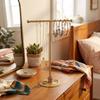 Horizontal Bar Jewelry Display Stand Metal Frame Jewelry Storage Rack  Counter Display
