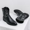 Fashion New Arrival Men Mid-Calf Boots Comfortable Retro High-top Men Shoes Fashion Leather Motorcycle Boots New Outdoor Man Biker Botas