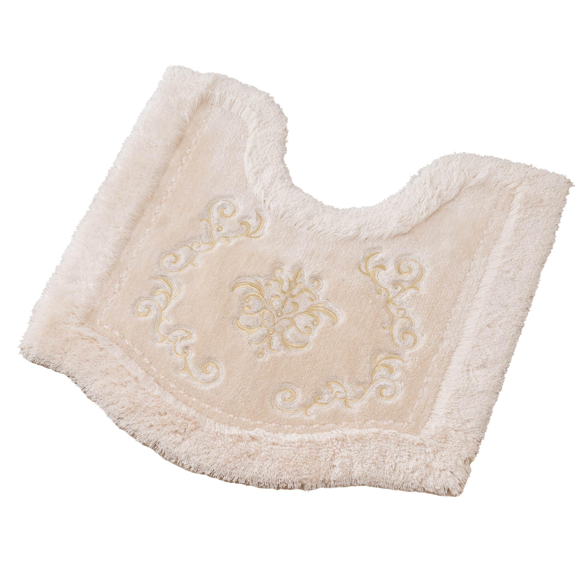 

Senko NYNAS Royal Palace Toilet 70 x 70 Beige with Elegant 14597 Mat, approx. cm, Rhinestones, Design, бежевый