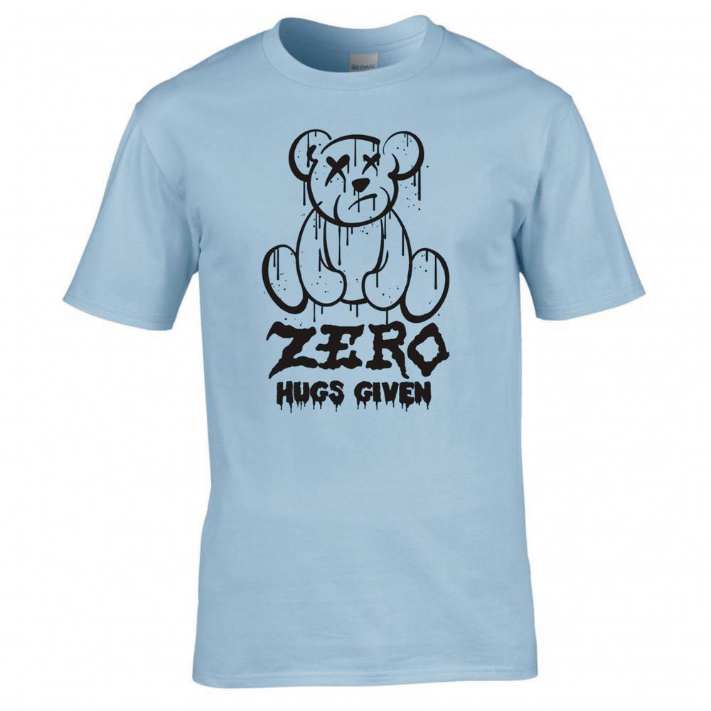 Funny Zero Hugs Given Tshirt 2XL