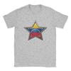 Venezuela Flag Venezuelan Unisex T Shirts Novelty Tees Short Sleeve Round Neck TShirts 100 Cotton Graphic Tops