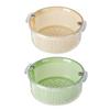 Yousheng Vegetable Fruit Washer Multi-Functional Drain Basket Fruit Tray Versatile Rotating Food Prep Tool Kitchen Accessory