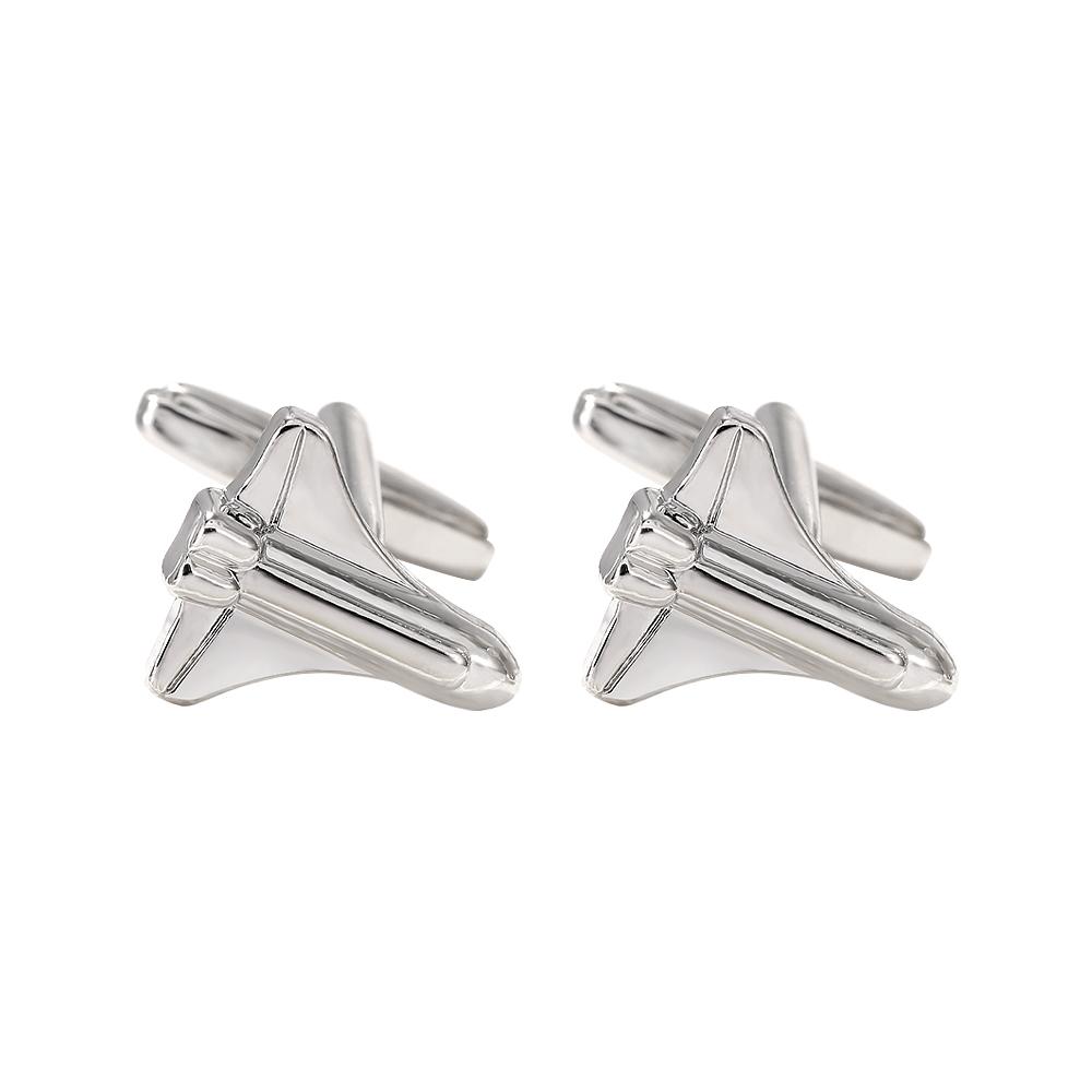 4 Styles Space Shuttle Cufflinks Personality Shuttlecraft Plane Gemelos Suit Shirt Accessories For Men Gift