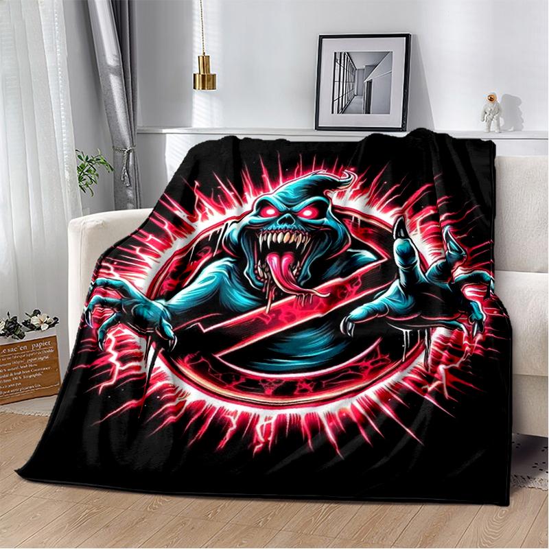 27 Style New G-Ghostbusters Horror Movie Cartoon Blanket,Soft Throw Blanket for Home Bedroom Bed Sofa Travel Picnic Cover Kids