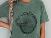 Tree Ring T-Shirt: Nature Ink Design - Minimalist Wood Slice Tee for Forest Lovers, Ecologists, Outdoorsy Gifts
