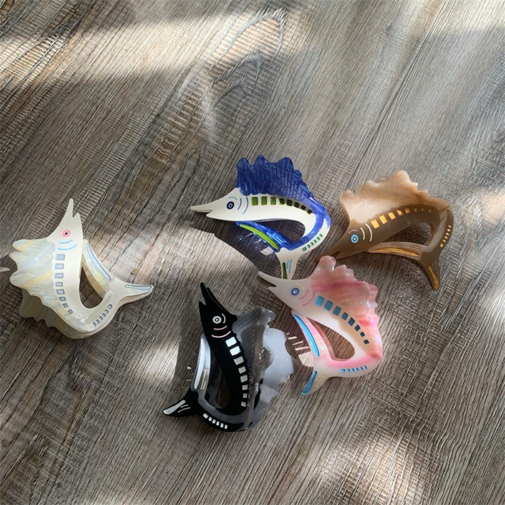 Fish Tuna Hair Claw Korean Style Marine Organisms Shark Clip  Headdress