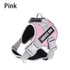 Leash Set Adjustable Harness Adjustable Reflective Vest Harness Service Dog Harness  All Breeds