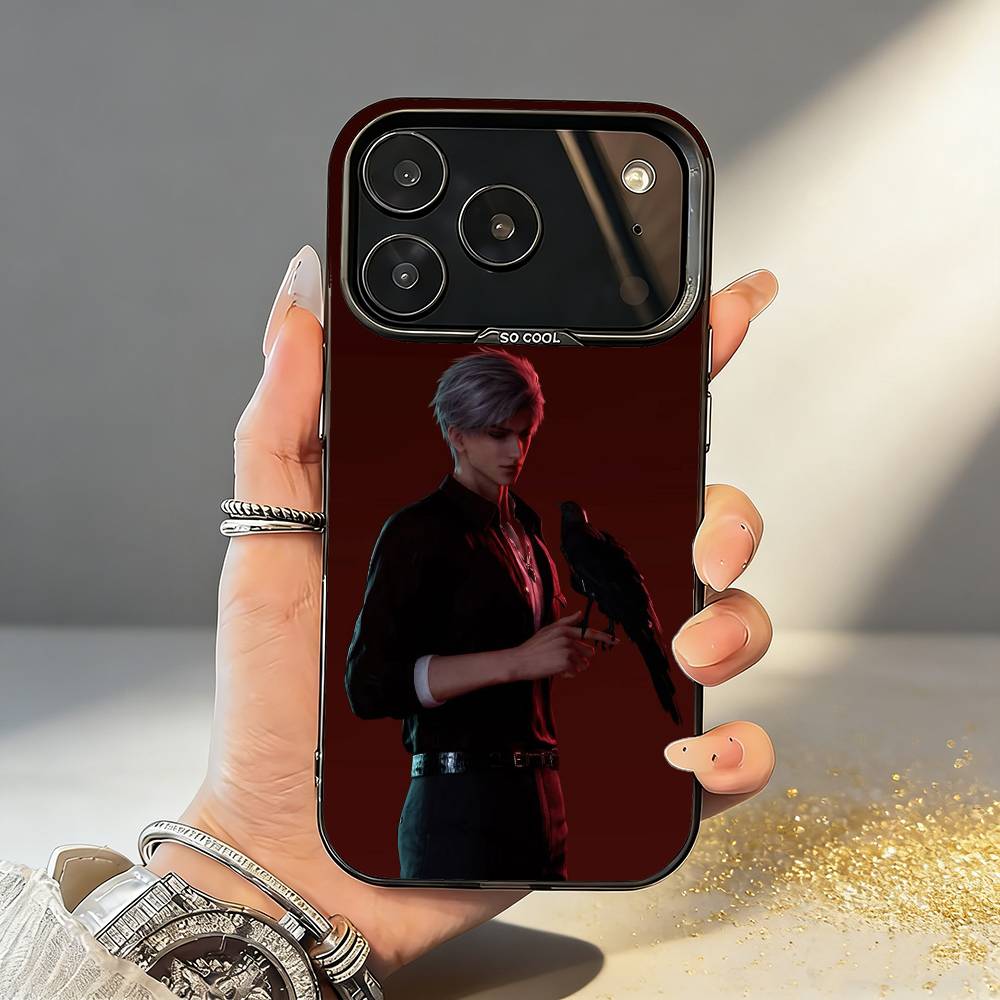 

Чехол для телефона Sylus Love And Deep Space для iPhone17,16,15,14,13,12,11,Pro,MAX Белый Матовый Ударопрочный Чехол iPhone17promax