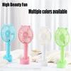 USB Mini Handheld Fan Cooler Portable Small Charging Fan Mini Desktop Charging Silent Dormitory Office Student Gift Long-lasting