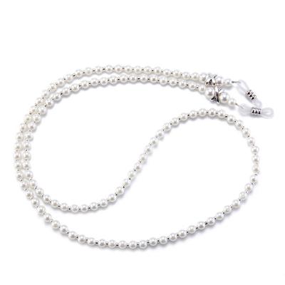 Pearl Sunglasses Holder Chain Reading Glasses Spectacles Neck Cord Metal Strap