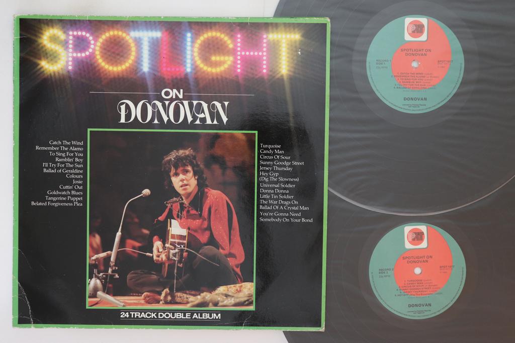 LP Record DONOVAN - Spotlight On Donovan SPOT1017 PRT 1981 UK Rock Used