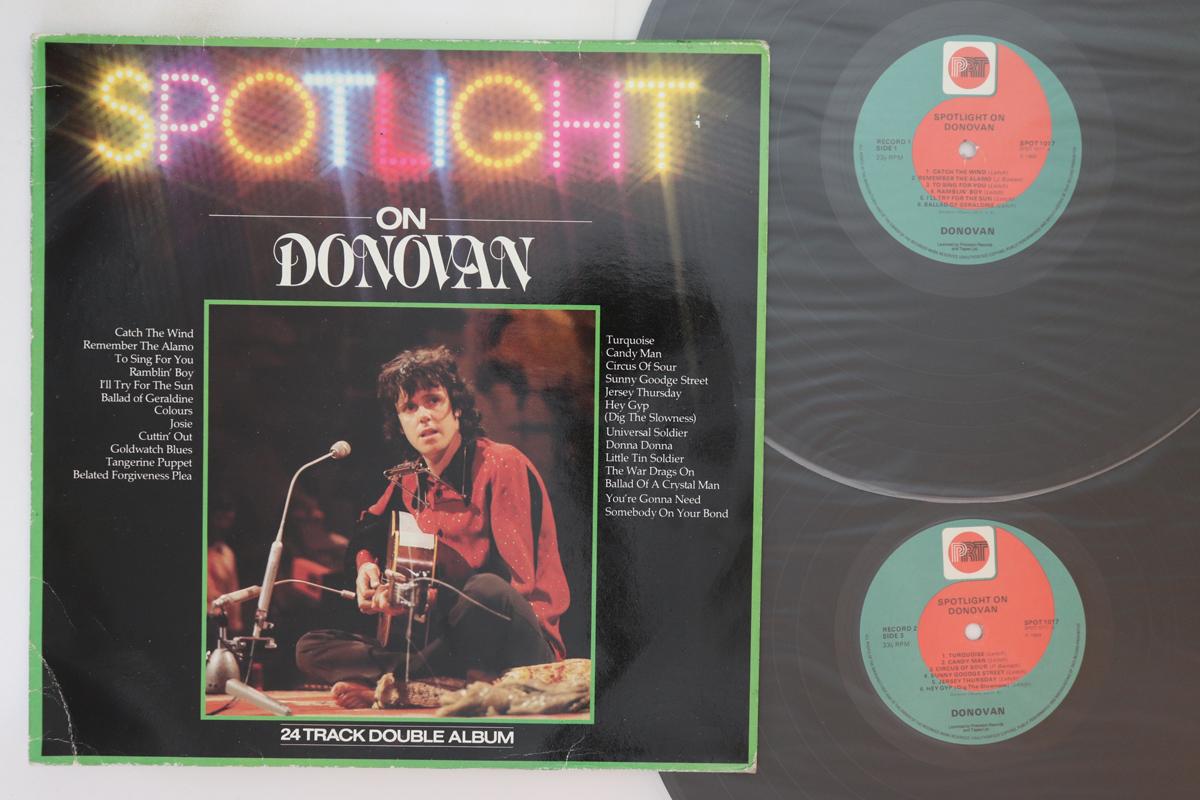 

LP Record DONOVAN - Spotlight On Donovan SPOT1017 PRT 1981 UK Rock Used