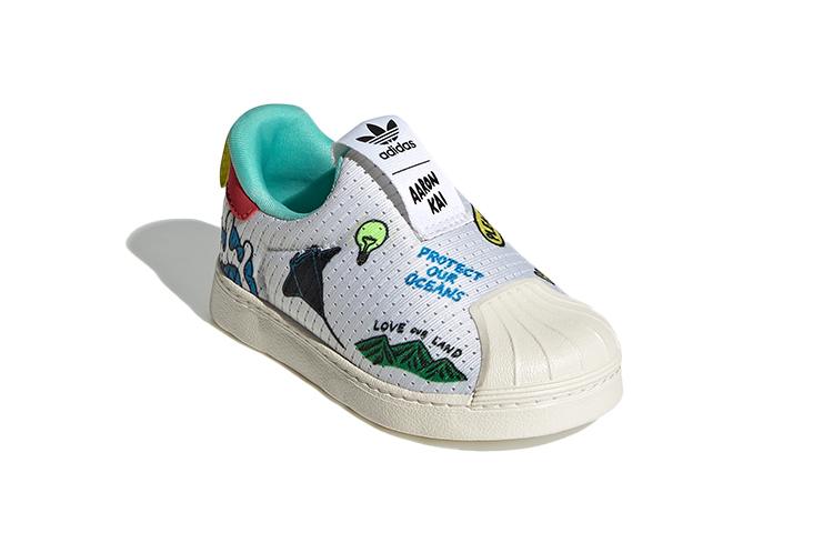 Aaron Kai X Adidas Superstar 360 Primeblue Infant 'Pop Art Style