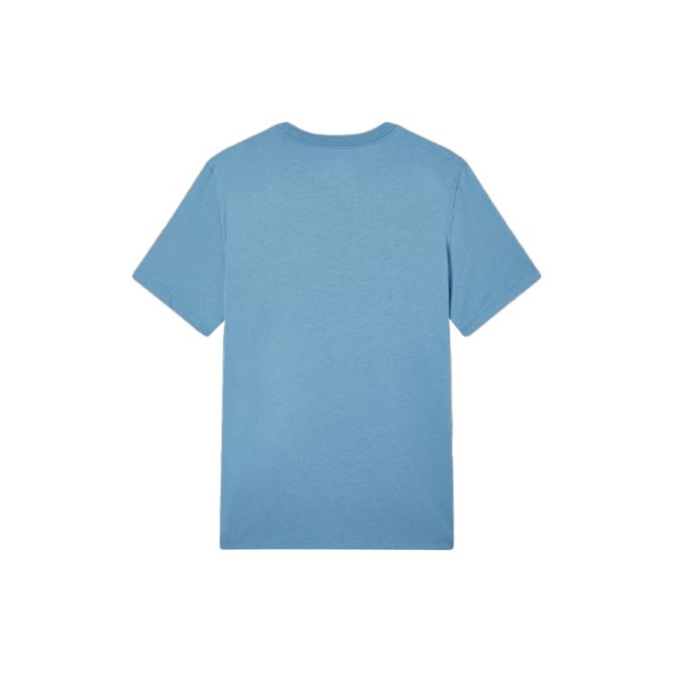 Nike T Shirts Men's Cerulean Crew Neck Moderate Straight Fit DR0998-424