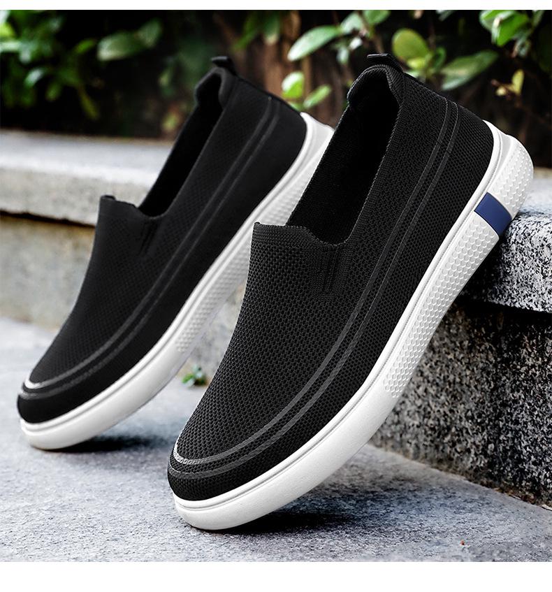 Men's Slip-On Casual Summer Sneakers, Plus Size Old Beijing Cloth Shoes