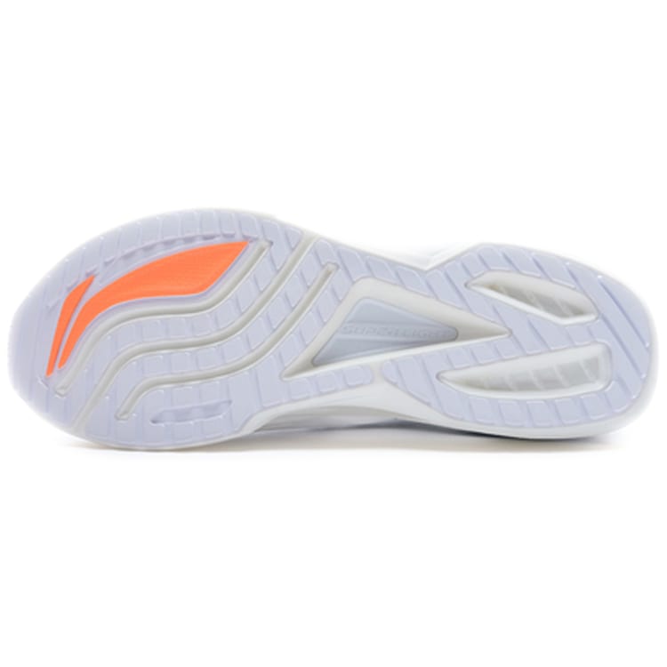 Li Ning Super Light 17 Slip Resistant Abrasion Resistant Low Top Running Shoes Men's White Black ARBQ003-10