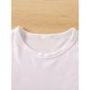 Fashion Bonjour Paris Text Print Short Sleeve Printed T Shirt  Casual Clothing Women's T-Shirt Graphic Clothing Top Tee