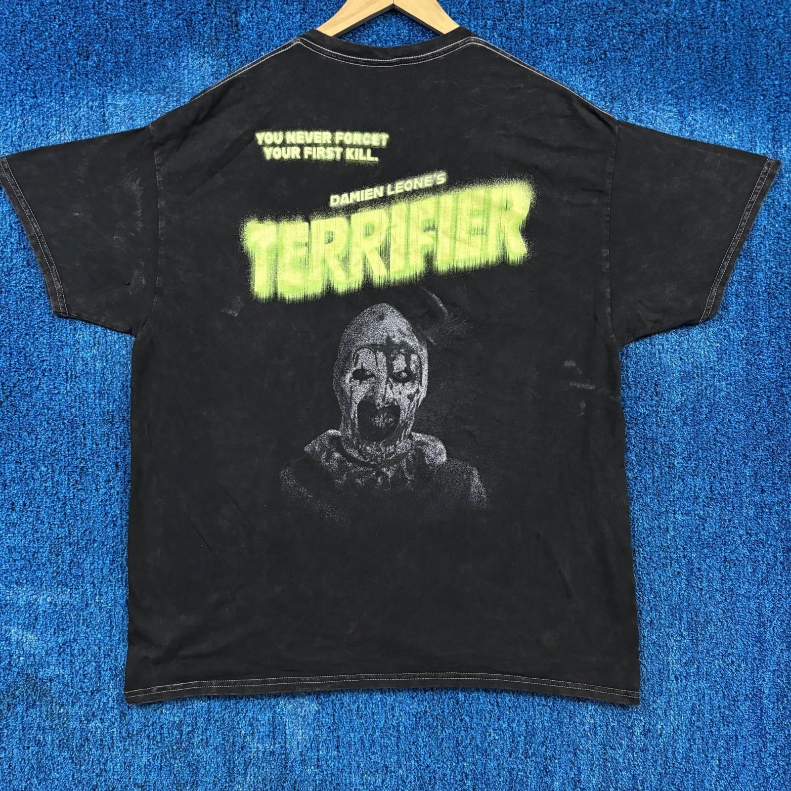Bloody Disgusting x Terrifier Art the Clown Horror Tee XL Unisex T-Shirt XL