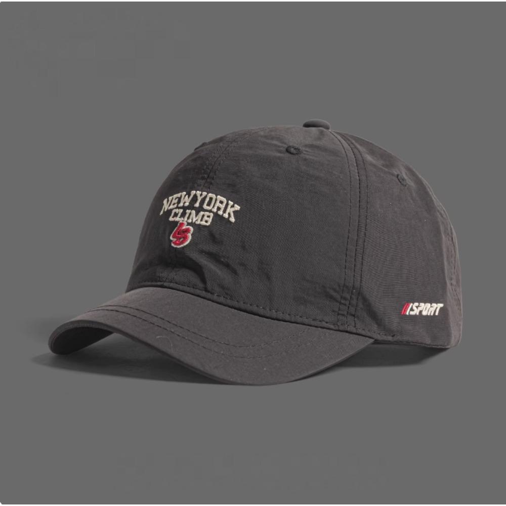 

Short Brim Running Baseball Cap for Men Women, Quick Dry Mesh Fabric Korean Fashion,Perfect for Outdoor Cycling Daily Streetwear чёрный