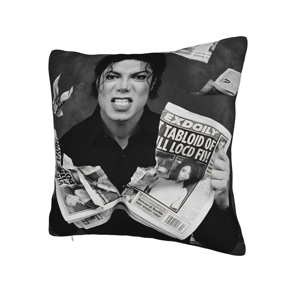 Michaels Jacksons Pillowcase Printing Cushion Cover Decorations Pillow Case Cover Car Zipper
