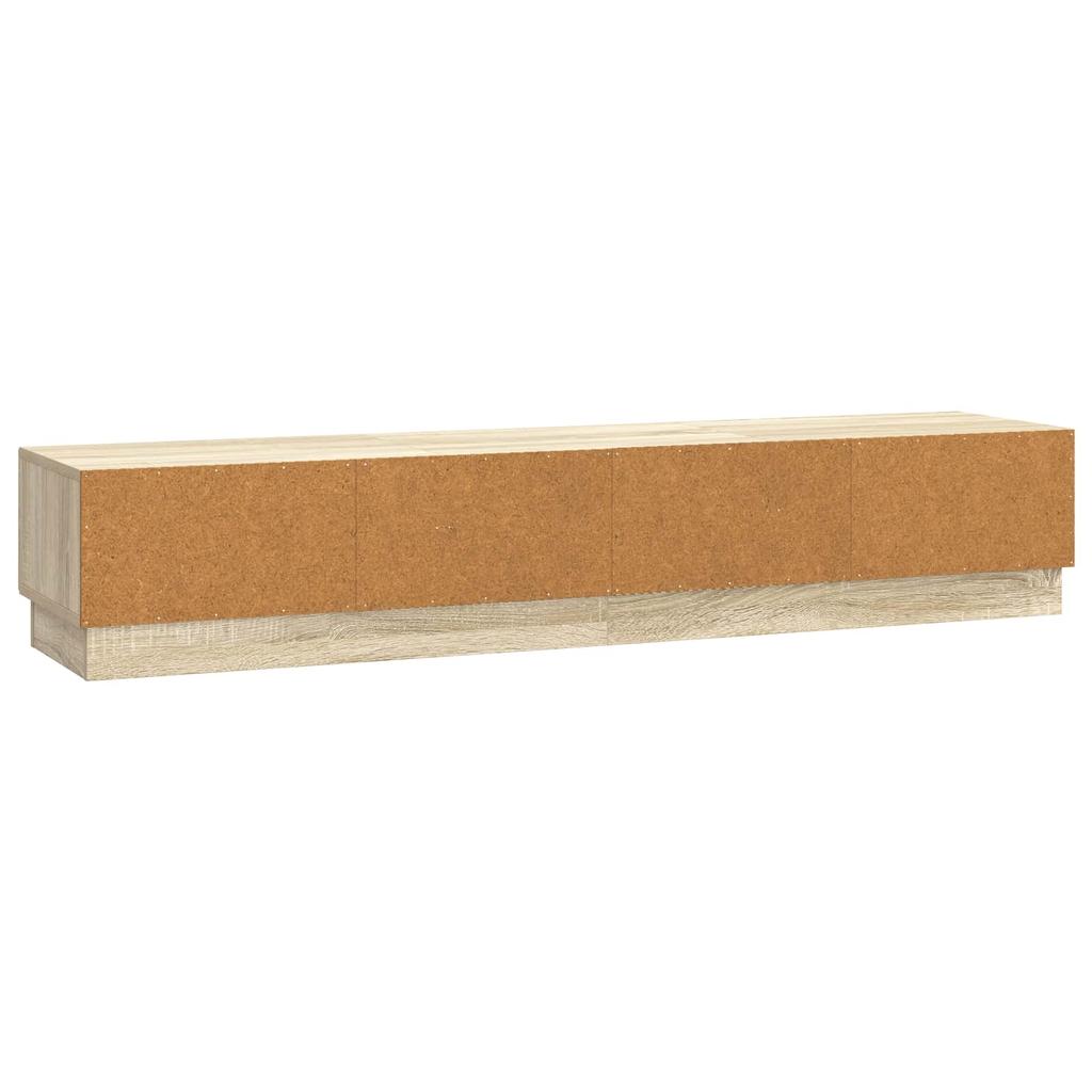 TV Stand in Sonoma Oak Finish 147 x 34.5 x 27 cm Particleboard