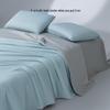 2025 A-Class Mica Cool Silk Summer Air Conditioning Quilt - Luxury Solid Color, Double Spliced, Washable