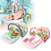 Infant Musical Piano Baby Gym Mat With Detachable Hanging Toys And Light-up Features