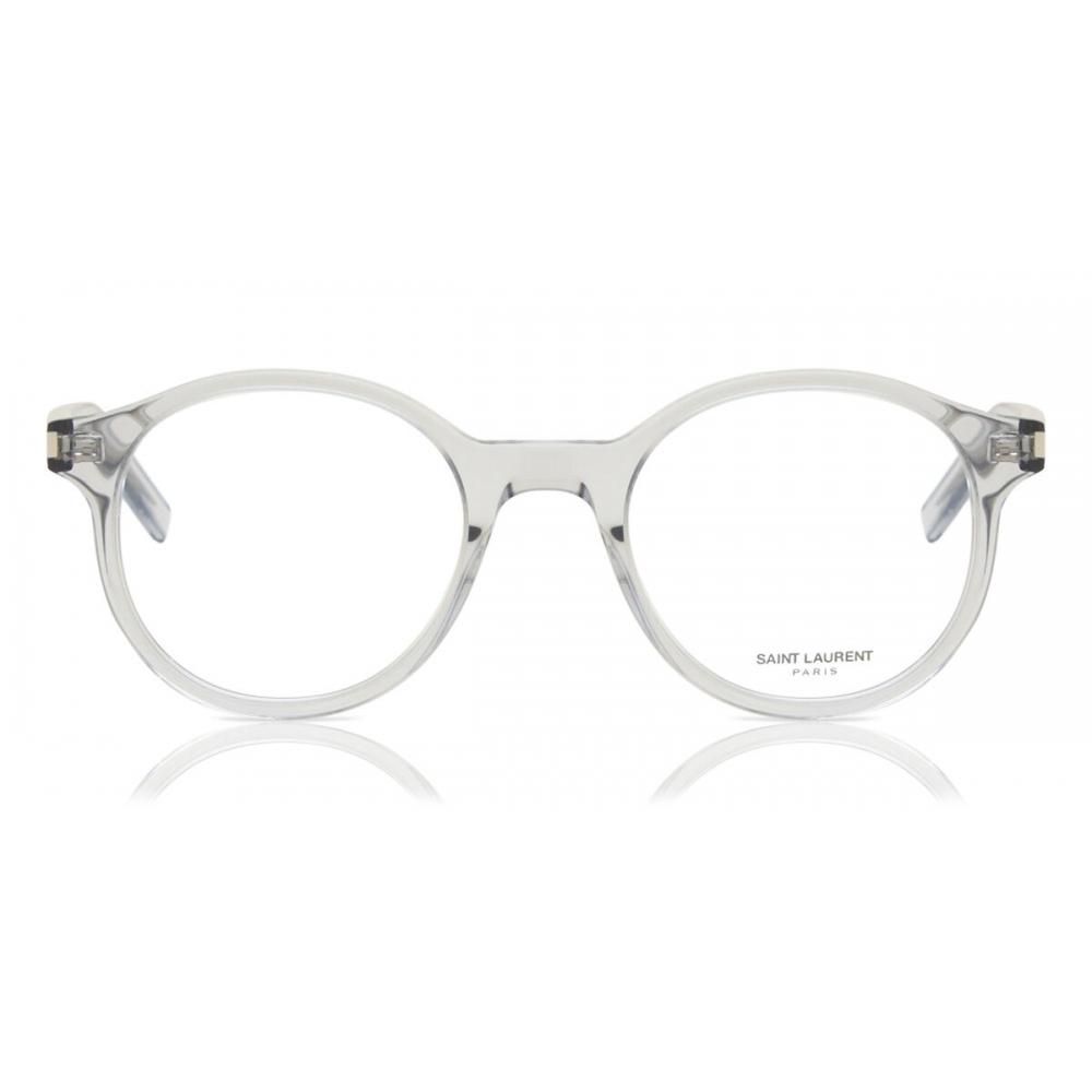 

Saint Laurent Sl 521 Opt 004 Unisex Eyeglasses Transparent Grey/50