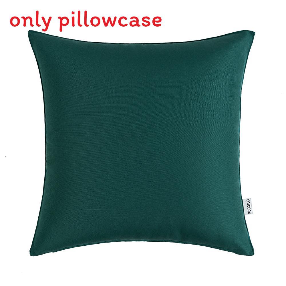 Oxford Fabric Outdoor Waterproof Cushion Cover For Lounge And Patio Decor